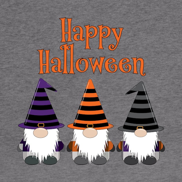 Happy Halloween Gnomes by KevinWillms1